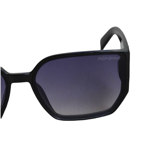 Saint Laurent YSL 11090 COL.1 Black Oversized Sunglasses | 58-16-139 | Women’s - Picture 4 of 16